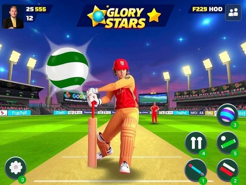 Glory Cricket Stars Gameplay